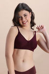Zivame Double Layered Non Wired 3/4th Coverage Tshirt Bra (Pack of 2) - Multicolor — thumbnail 6